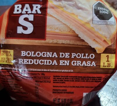 [015900064243] Bologna de Pollo 454 g