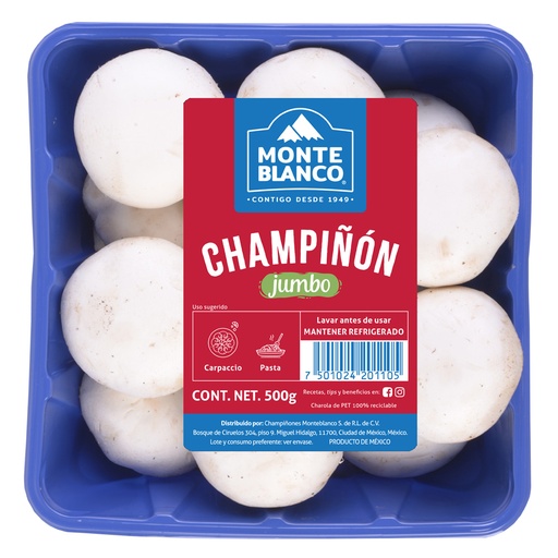 [7501024202010] Champiñon Entero 225 g